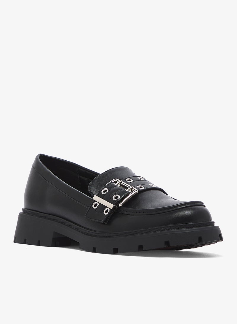 GLAMOROUS Buckle Detail Chunky Loafers - Image 2